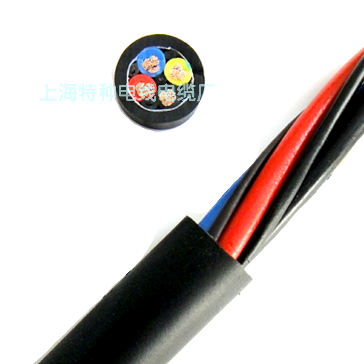 博铭维6芯管道机器人电缆线：橙色抗拉电缆，管道检测的守护神！