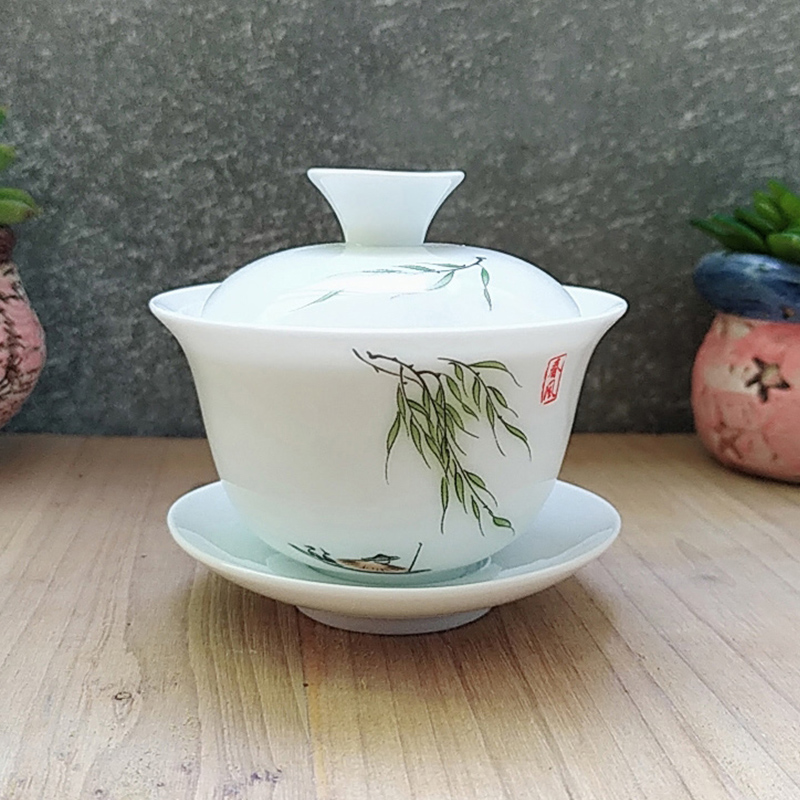 夏禾茶具：草木灰简约茶碗，开启你的禅意茶生活