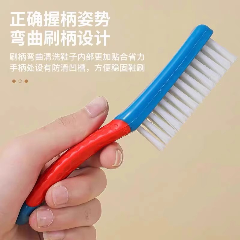 鞋刷子刷鞋神器，轻松搞定脏鞋脏衣，软毛不伤衣物，清洁新体验！