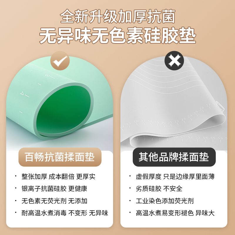 大号加长擀面杖面棒赶面棍：家庭烘焙神器，轻松搞定饺子皮！