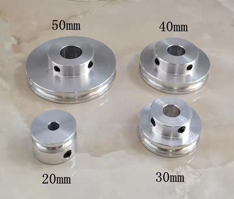 R2U型圆带传动皮带轮O型铝合金电机马达主轴单槽4mmPU皮带盘定制：工业界的完美伴侣