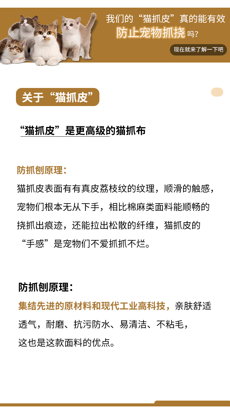 眼见为实！免费寄送面料小样，揭秘高性价比猫抓皮的秘密