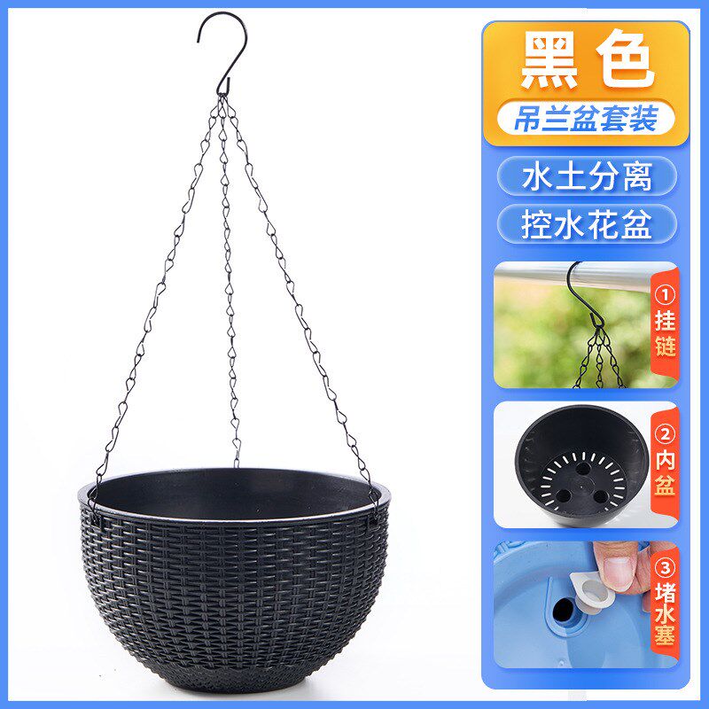 仿藤花盆如何为家居增添绿意?