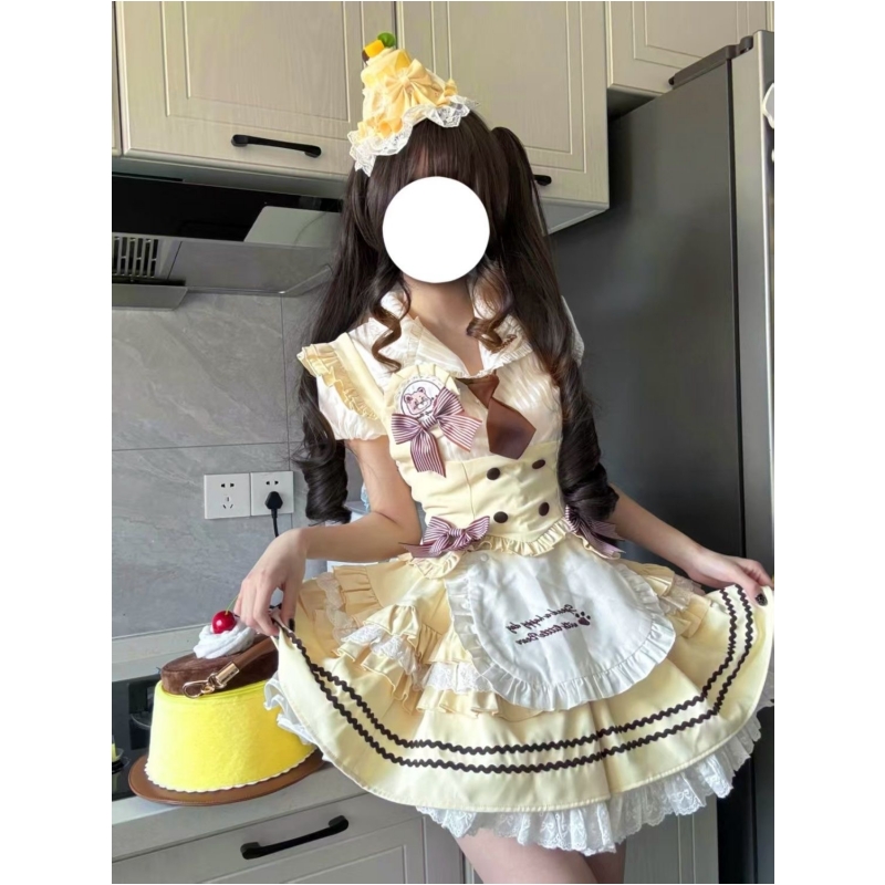 【新品】复古中古Lolita洛丽塔蛋糕裙蓬蓬裙，甜心女孩的梦幻选择✨