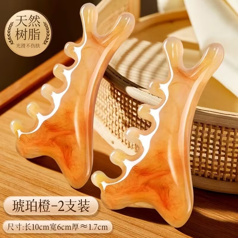 四合一多功能按摩梳：头皮疏通新神器，让你告别脱发烦恼！✨