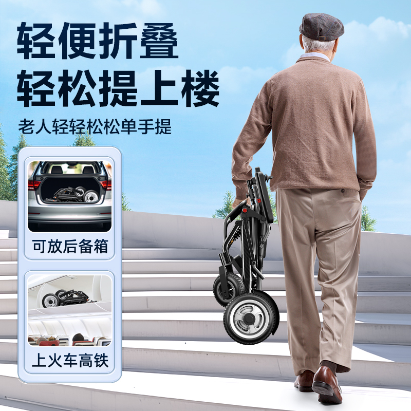 德国康倍星电动轮椅：智能全自动，让老年生活更便捷！