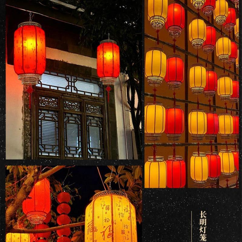 新中式仿古羊皮灯笼：点亮中国风餐厅与景区的夜色秘籍