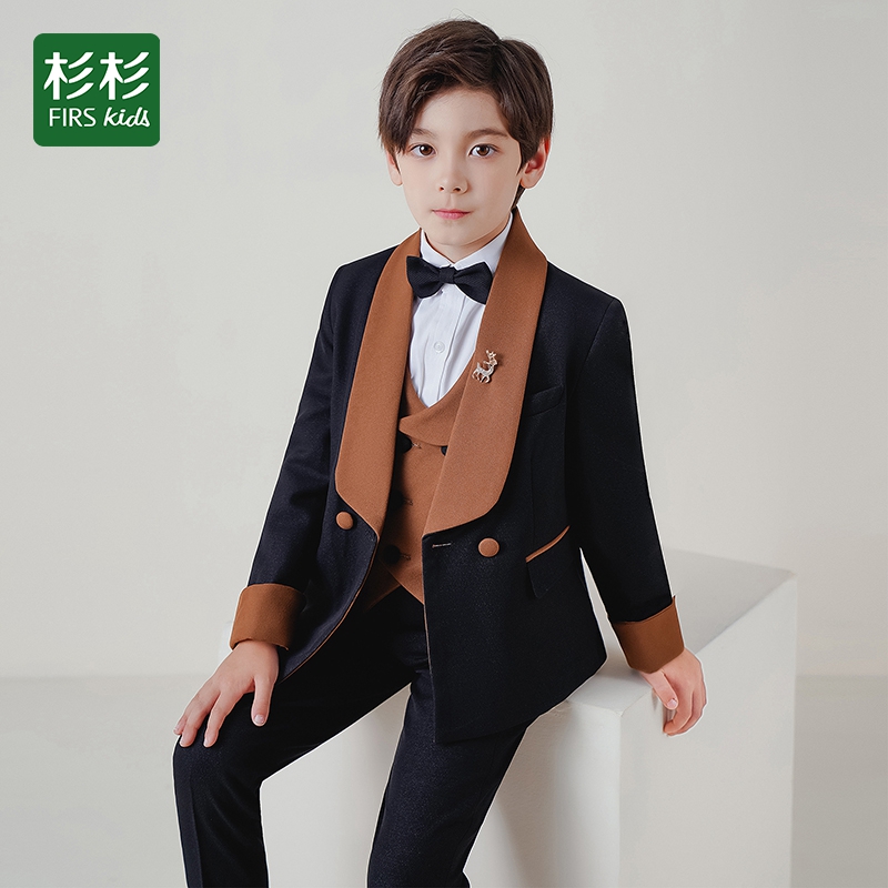 杉杉儿童西装套装：男童礼服新风尚，花童小西服必备神器！
