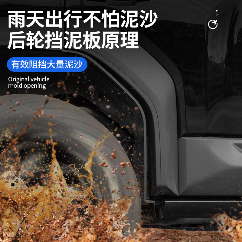 方程豹5智驾版挡泥板：给你的爱车穿上“防泥战甲”️