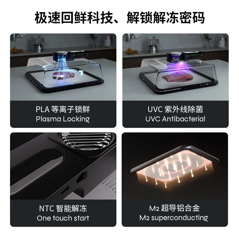 YUSO牛排极速回鲜器：解锁厨房冷冻食物智能全自动解冻新体验！