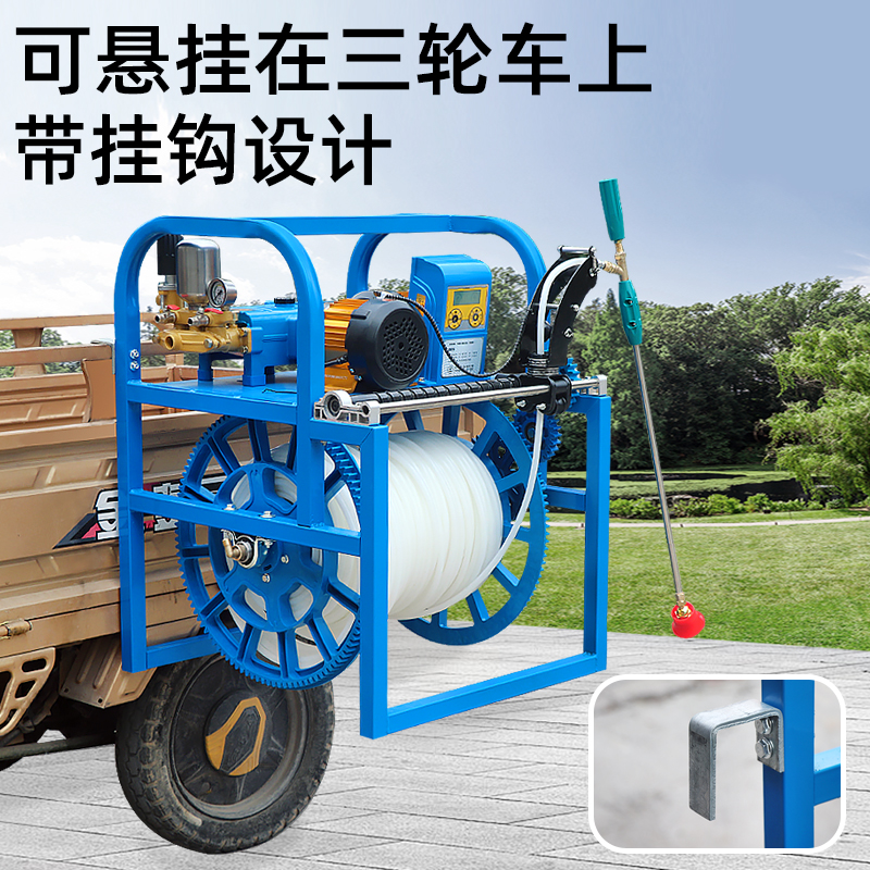 先锋打药机360度旋转，高效农用神器，告别传统人工打药！