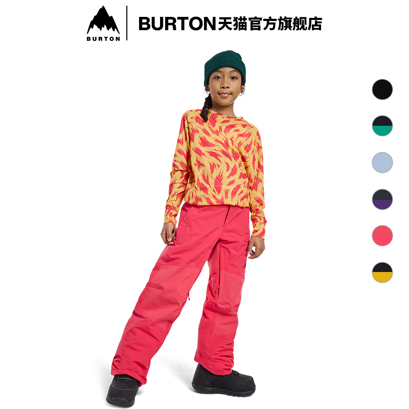 BURTON伯顿24-25雪季新品儿童SKYLAR 2L长裤，给孩子最好的滑雪体验！❄️