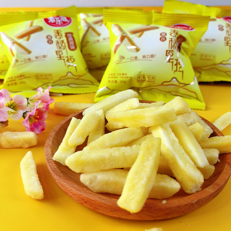 香格里拉薯乐滋经典原味薯条，买就送大礼包，零食控的福音！