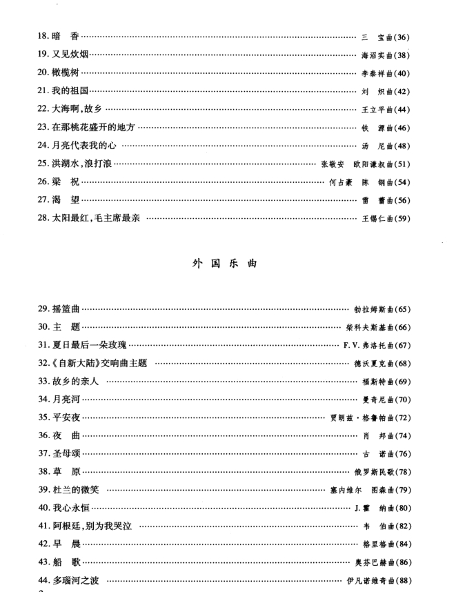 经典名歌名曲75首钢琴简谱乐谱电子版：音乐殿堂里的珍藏之旅