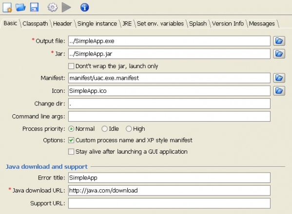 java转exe(launch4j)v0.8