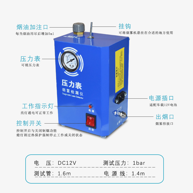 汽车烟雾测漏：破解发动机进气故障与排气管漏气难题！