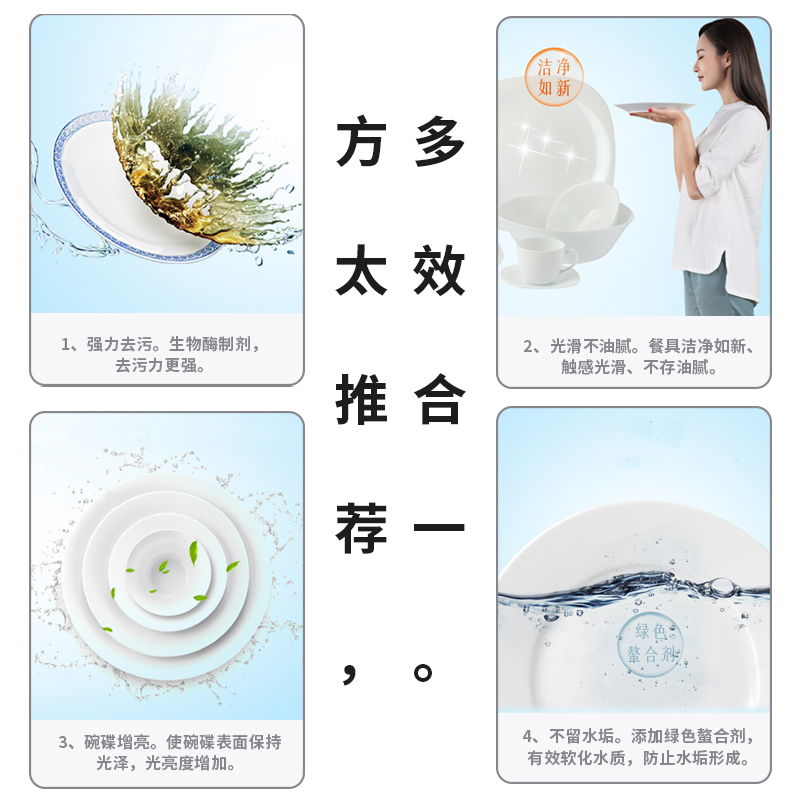 酷盘晶亮洗碗粉：方太洗碗机专用洗涤神器，告别油腻，迎接晶亮新“碗”界！