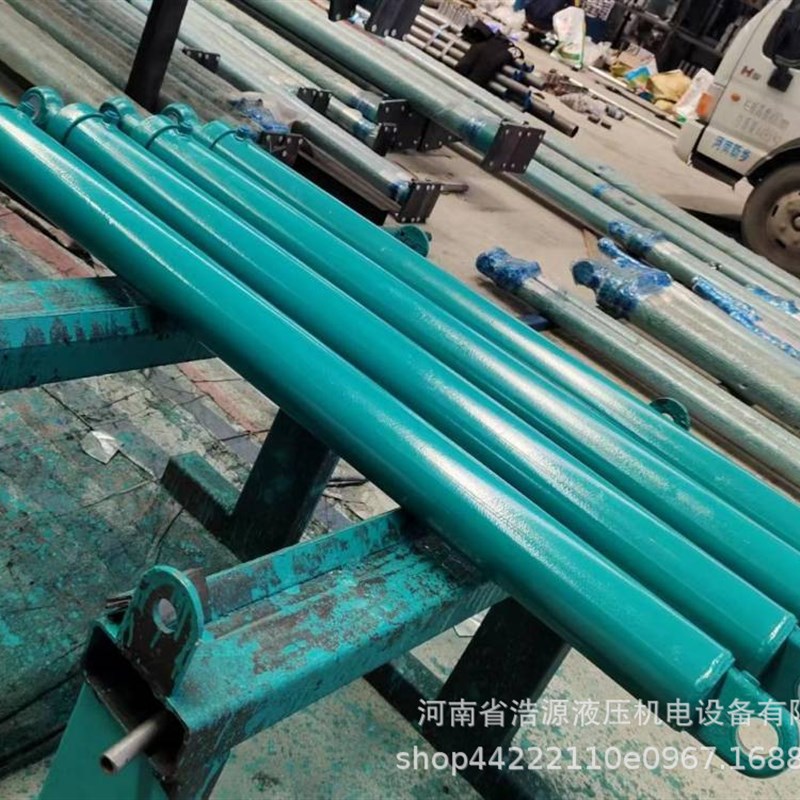 双向液压油缸12T单向手电动一体拉杆系统：机械控的终极梦想️