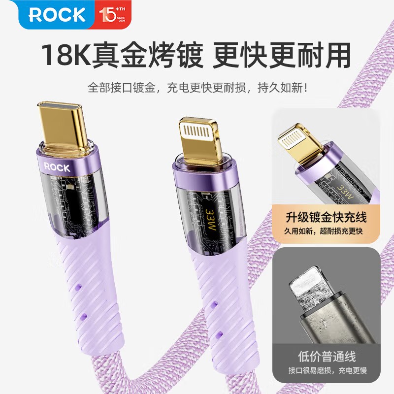 ROCK车载充电器头：一拖三快充神器，让旅途不再焦虑⚡️