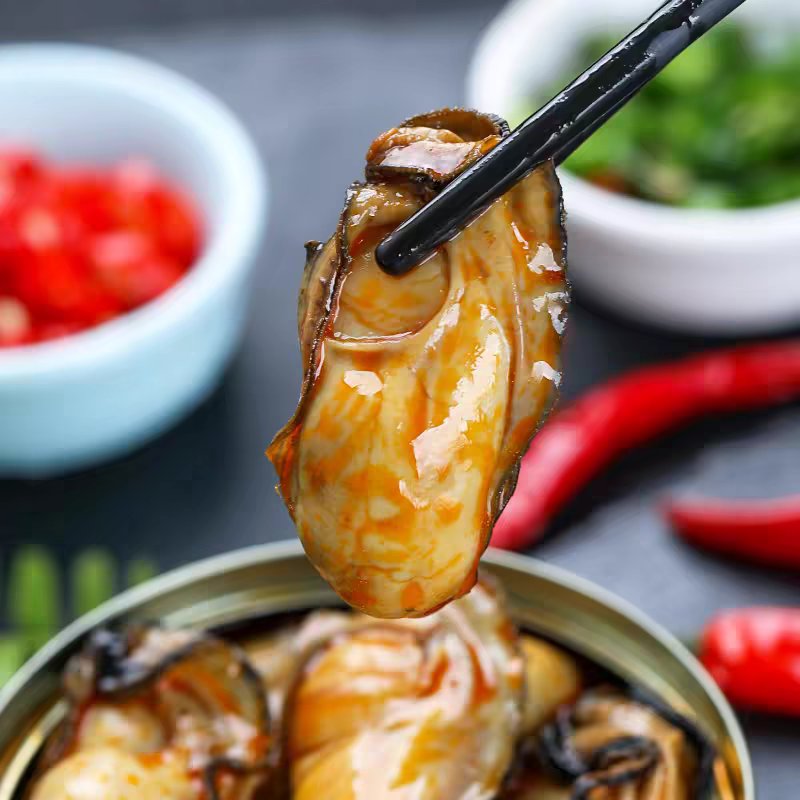 溜溜嘛鲜麻辣生蚝肉：网红捞汁小海鲜，让你在家也能享受海鲜盛宴！✨