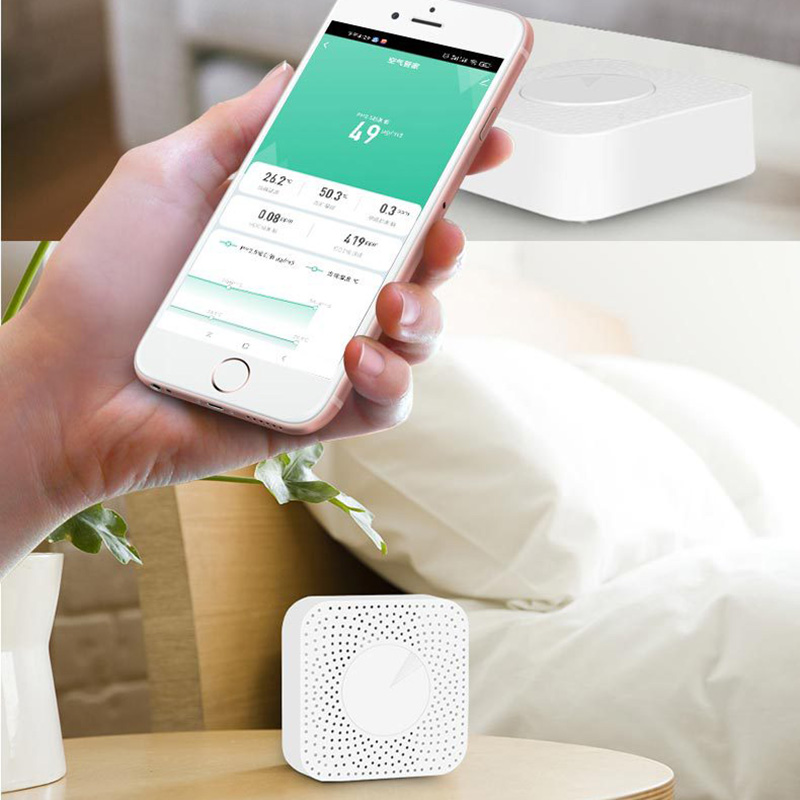 WIFI涂鸦智能户外家用空气质量检测仪：守护呼吸，智能生活新体验！