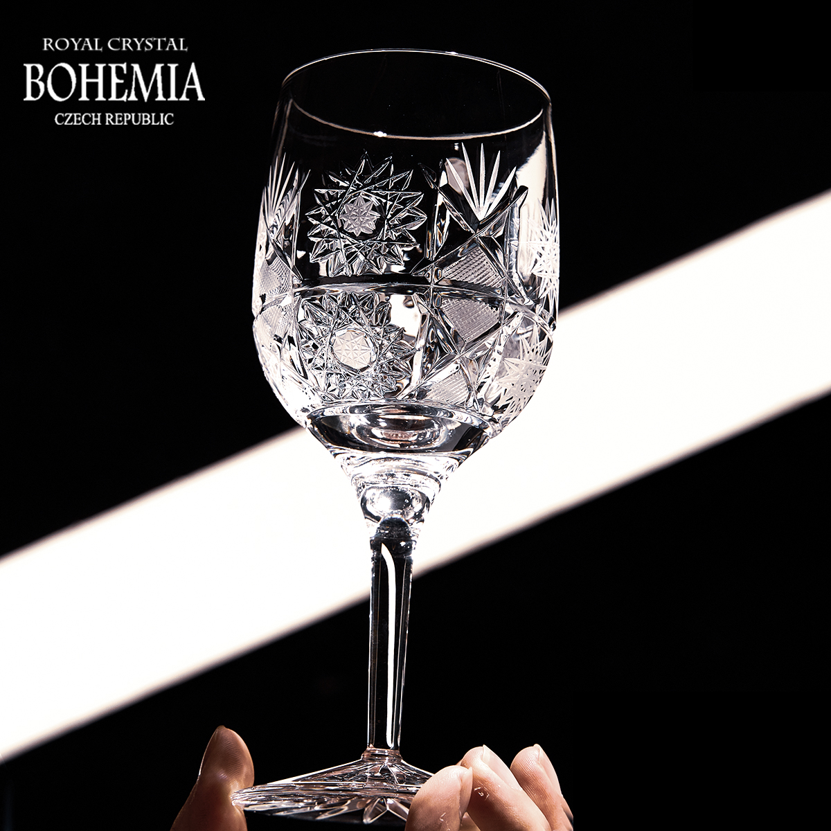 BOHEMIA复古水晶酒杯，让你的品酒时光变成奢华享受✨