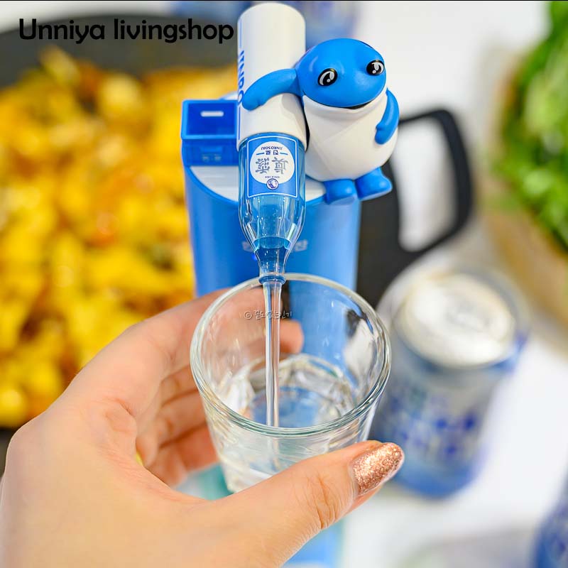 韩国代购青蛙烧酒自助神器！啤酒分配器自动抽酒器喝啤酒伴侣
