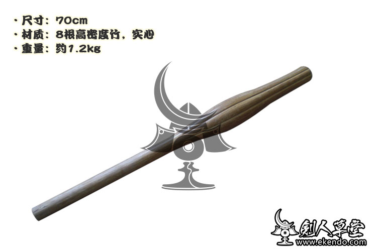 剑道新手必入！八本短棒实心素振棒，练功神器真的太香了！