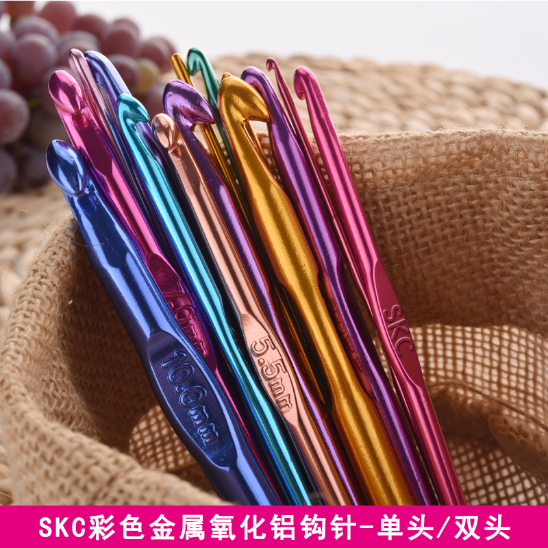 彩色TPR软胶双头铝钩针：编织爱好者的梦幻神器，轻松编织出你的专属温暖！✨