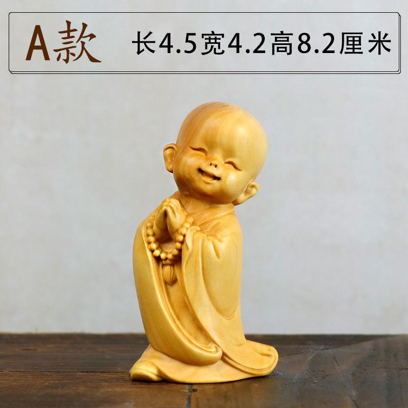 黄杨木雕小沙弥：禅意家居新宠，打造东方美学空间✨