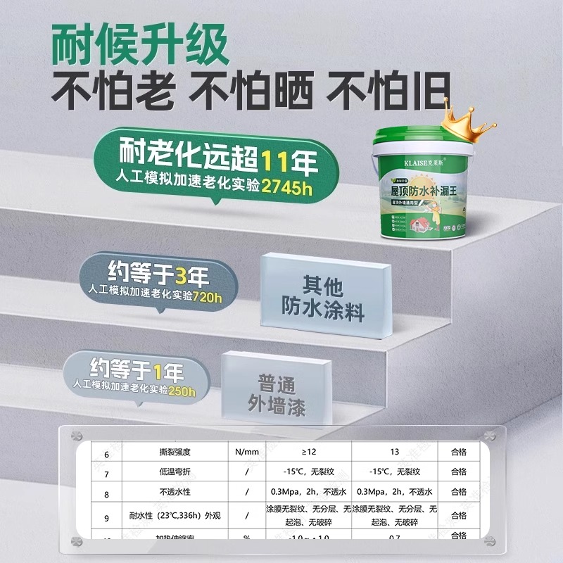 屋顶防水补漏神器，堵漏王！✨解决漏水烦恼，从此告别潮湿！