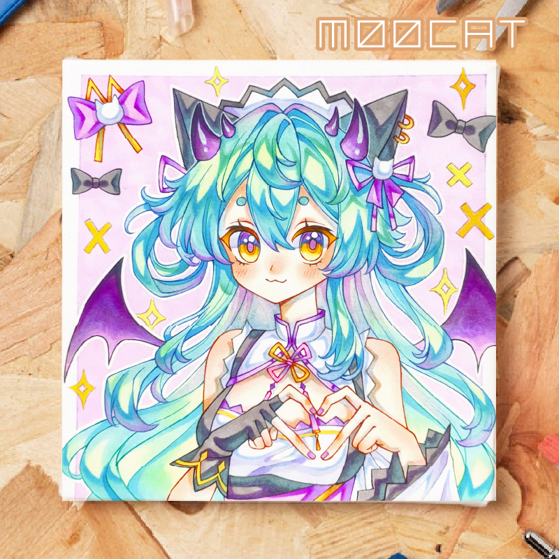 MOOCAT拍立得空白丙烯马克纸：创意无限，让艺术触手可及！