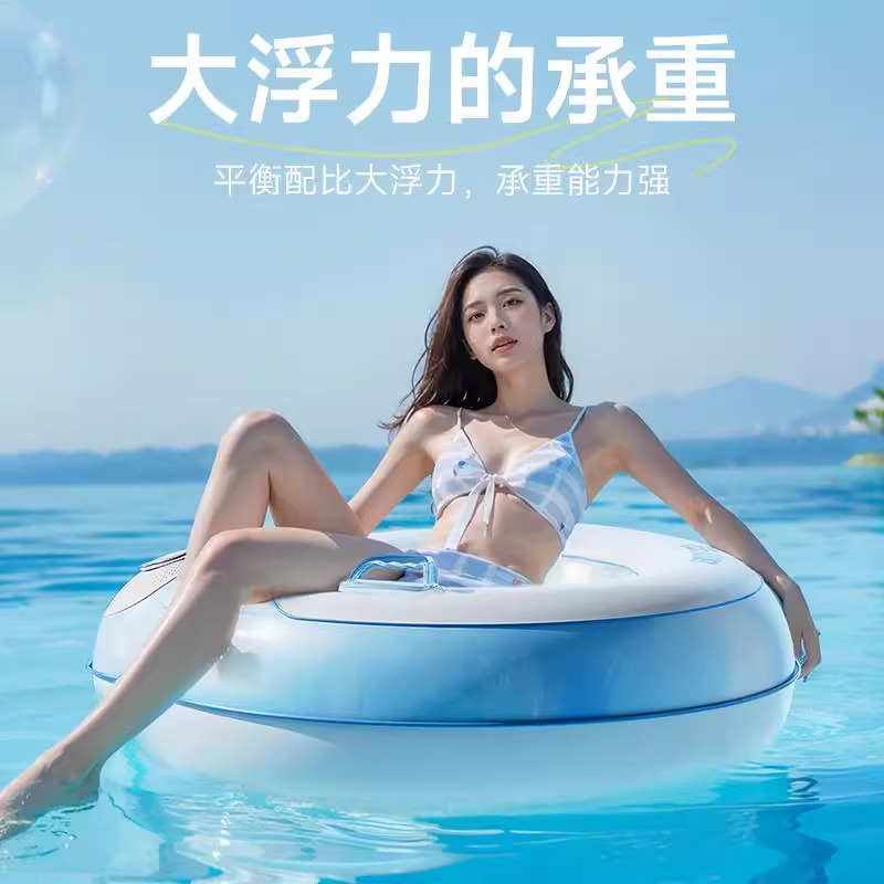 游泳圈大挑战！成人加厚加大儿童男女腋下圈防侧翻手臂圈，安全玩水新体验!