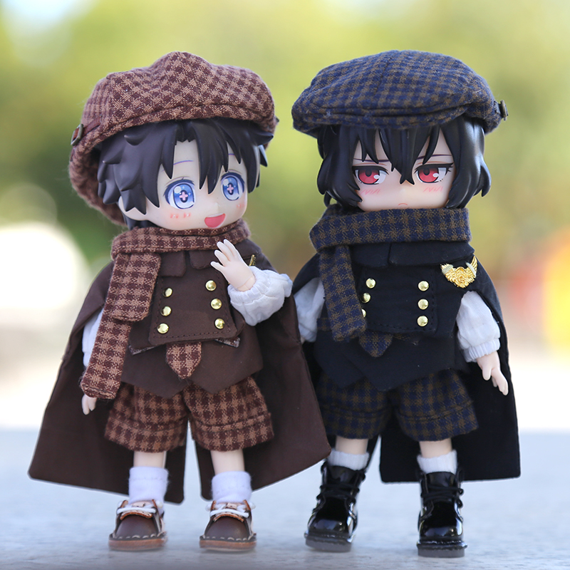 OB11娃衣12分BJD GSC素体P9 UFDOLL绅士沉默贵族西幻大骑士服装：打造梦幻角色的终极攻略