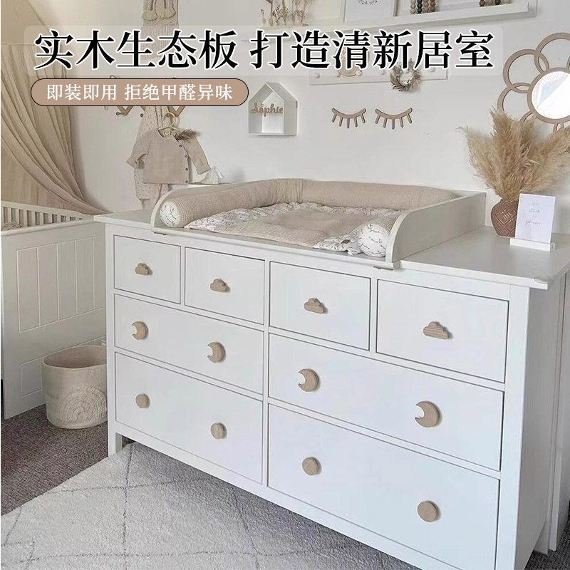 同款辛格莱实木换衣桌：宝宝护理台怎么选？这5点必须知道！✨