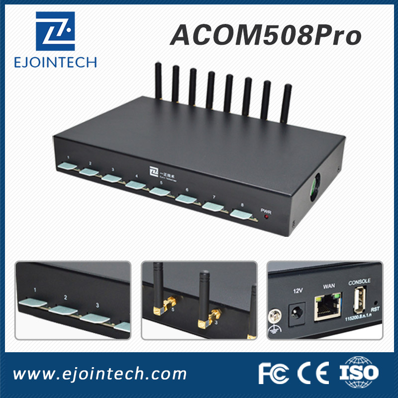 一正技术ACOM508 4G8口语音网关SMS网关海外版：解锁全球通信新体验