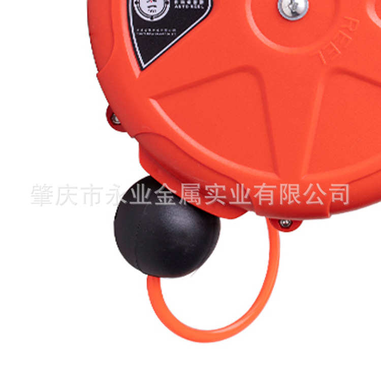 迷你气鼓自动伸缩卷管器8mm气管卷轴密封式自锁回收气动吹气工具：让气动工具更智能！✨
