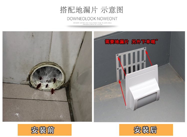 厕所防堵塞防蟑螂排水口正方形防毛发地漏盖子304不锈钢过滤网片：卫生间排水神器，告别烦恼！