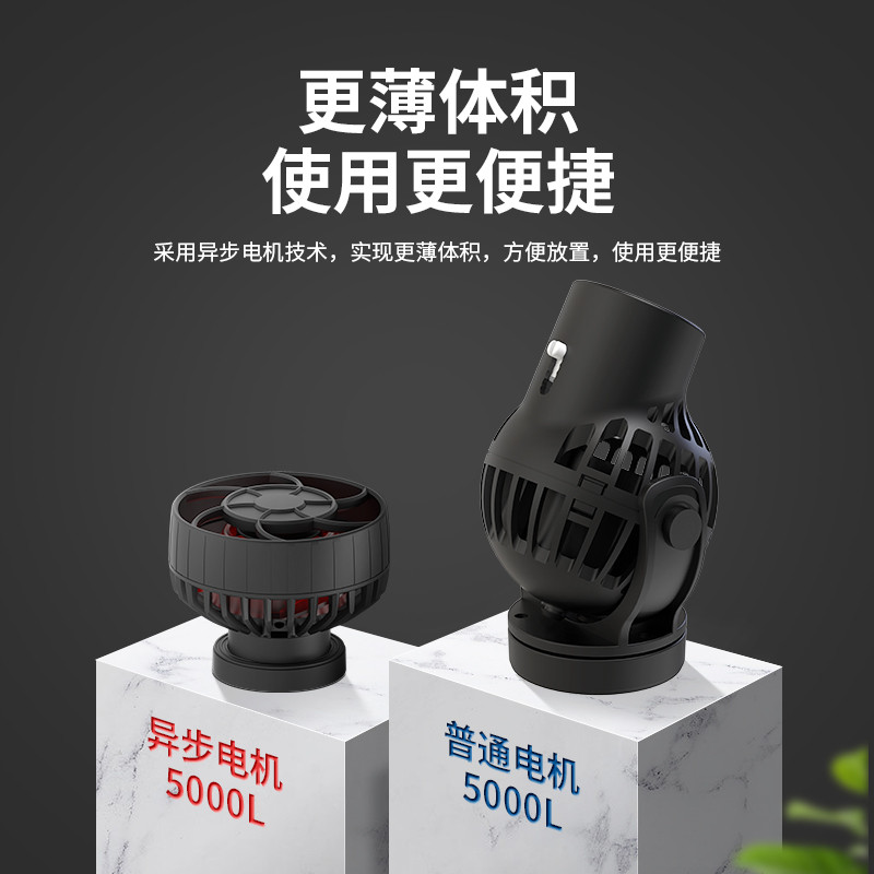 老渔匠环流造浪泵真香！鱼缸养鱼必备神器，超静音+超强造浪力