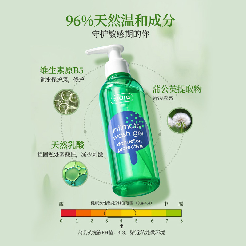 【女性必买】蒲公英草本女性清洁洗护理液，守护私处健康，告别瘙痒烦恼！