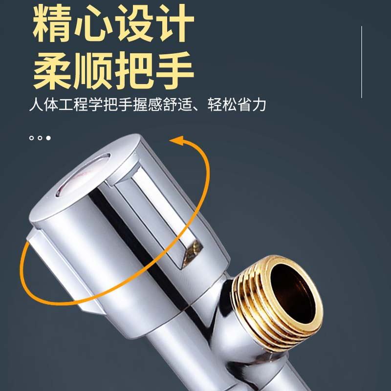 九牧角阀一进二出全铜三通分水阀：冷热水马桶热水器三角阀加厚家用，如何选择才是王道？