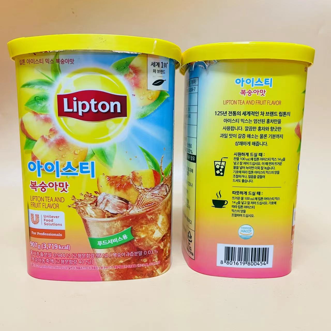 立顿一年的销售额有多少？