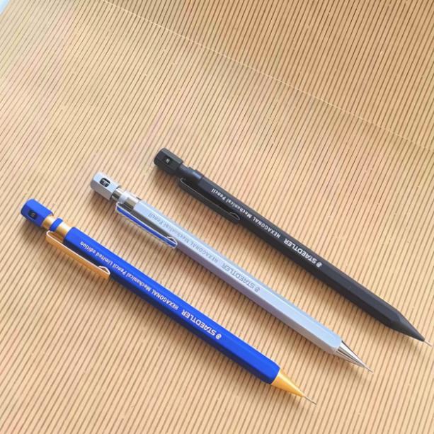 德国施德楼925 77六角杆铅笔绘图学生金属杆自动铅笔限定版：艺术与工艺的完美结合！
