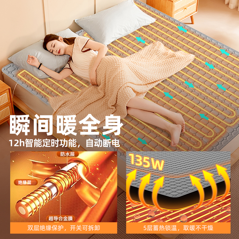 2024纯波水暖电热毯：告别寒冷，拥抱温暖新生活！