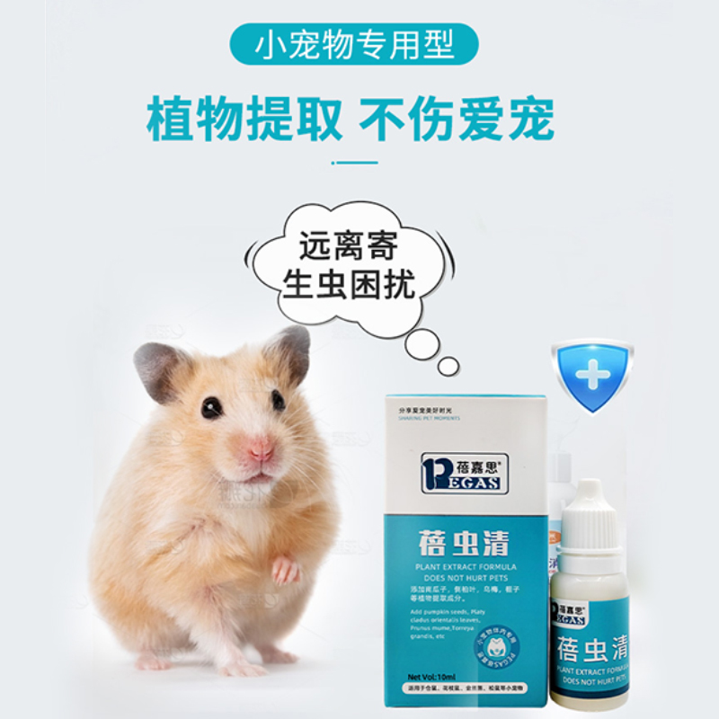 仓鼠兔子金丝熊荷兰猪专属驱虫神器，南瓜子植物配方来啦！