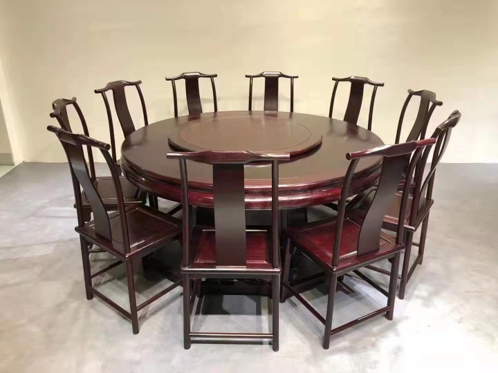 非洲小叶紫檀血檀火锅桌：奢华与实用的完美融合，打造家庭餐厅新风尚
