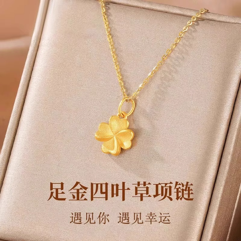 vana海绵宝宝吊坠黄金项链：2025新款足金挂坠，送给女友的生日礼物
