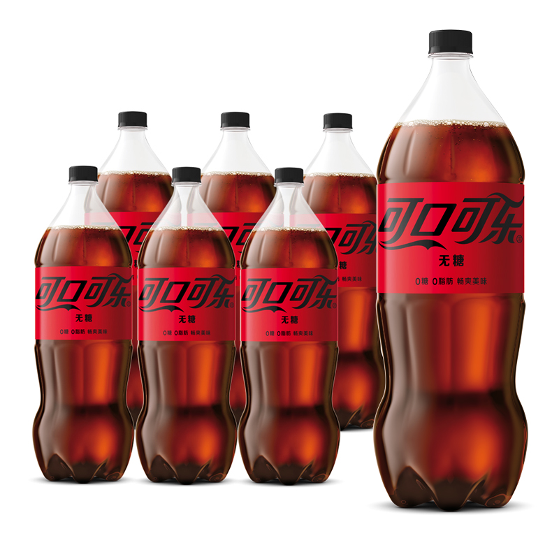 零度可口可乐汽水2L/瓶：无糖界的王者，你的健康快乐源泉！