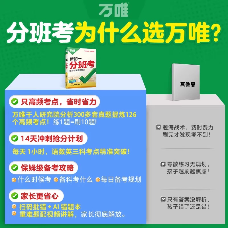 2025新版小升初入学分班卷，助你轻松冲刺满分！