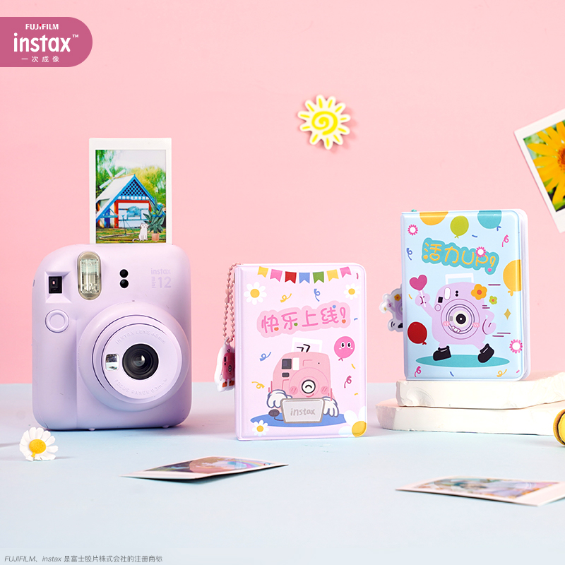 富士instax便携迷你相册：活力UP 快乐上线，留住每一个瞬间！✨